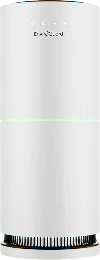 The EnviroGuard air sanitization and purification device.